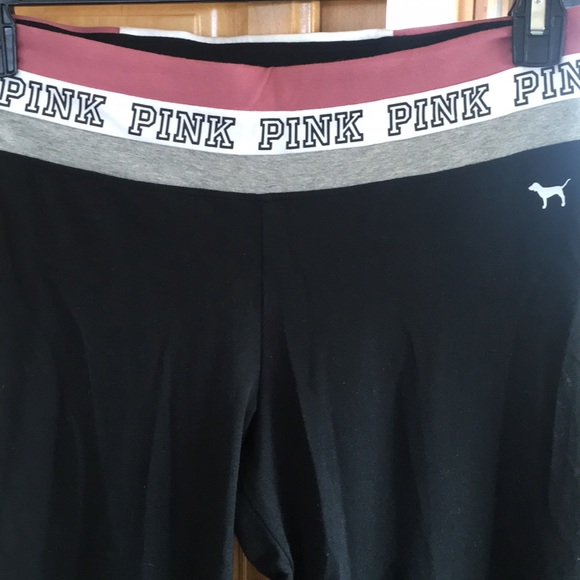 PINK Victoria's Secret Pants - Women’s PINK yoga pants straight leg black